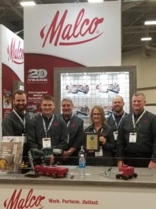 The Malco team at the AHR, Air-Conditioning, Heating,  and Refrigerating Expo in 2023