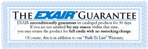 The EXAIR Guarantee