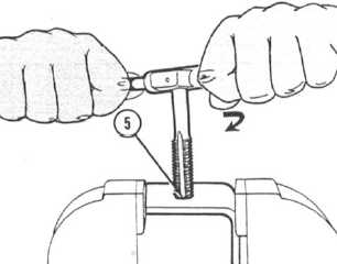 hand tapping process